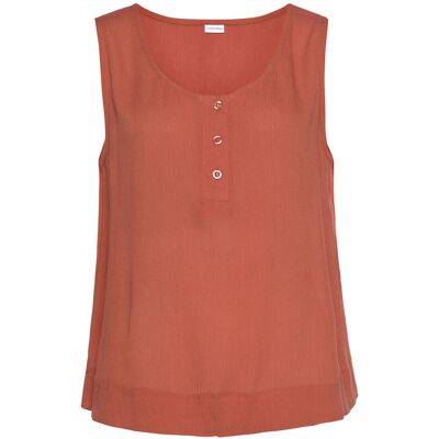 Buffalo Blusentop Damen Rostrot Gr.34 Buffalo Blusentop Damen Rostrot Gr.34