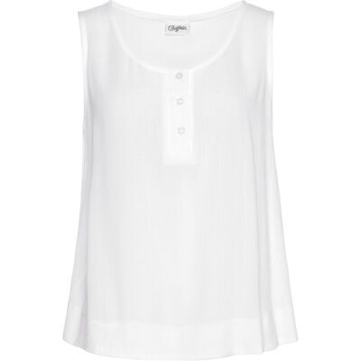 Buffalo Blusentop Damen Weiß Gr.42 Buffalo Blusentop Damen Weiß Gr.42