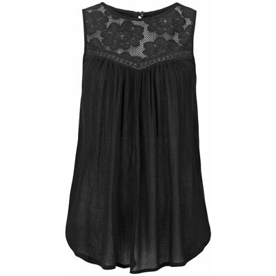 Buffalo Crepebluse Damen Schwarz Gr.34 Buffalo Crepebluse Damen Schwarz Gr.34