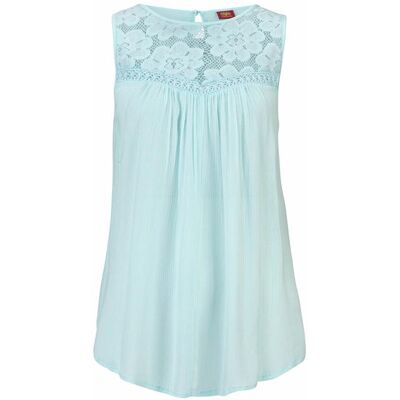 Buffalo Crepebluse Damen Türkis Gr.36 Buffalo Crepebluse Damen Türkis Gr.36
