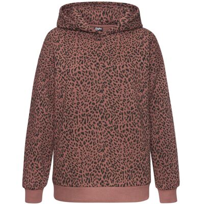 Buffalo Kapuzenpullover Damen Braun Leo Gr.44/46 Buffalo Kapuzenpullover Damen Braun Leo Gr.44/46
