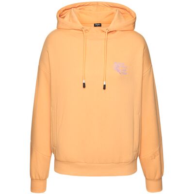 Buffalo Kapuzenpullover Damen Orange Gr.40/42 Buffalo Kapuzenpullover Damen Orange Gr.40/42