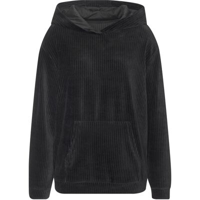 Buffalo Kapuzenpullover Damen Schwarz Gr.36/38 Buffalo Kapuzenpullover Damen Schwarz Gr.36/38