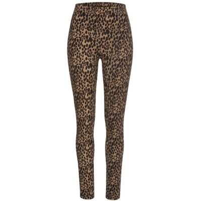 Buffalo Leggings Damen Camelfarben-Schwarz-Leo Gr.36/38 Buffalo Leggings Damen Camelfarben-Schwarz-Leo Gr.36/38