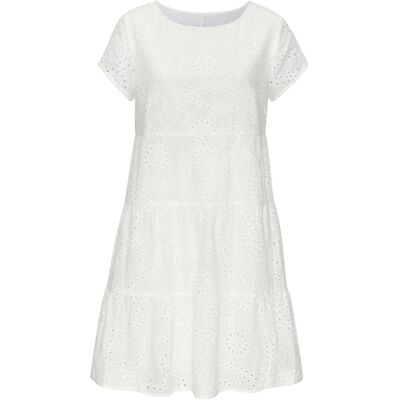 Buffalo Spitzenkleid Damen Weiß Gr.36 Buffalo Spitzenkleid Damen Weiß Gr.36