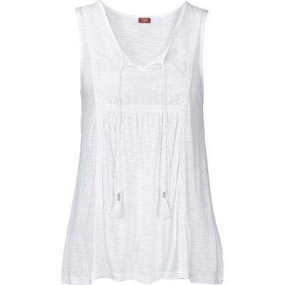 Buffalo Tanktop Damen Weiß Gr.32/34 Buffalo Tanktop Damen Weiß Gr.32/34