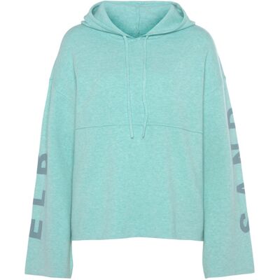 Elbsand Kapuzenpullover Damen Türkis Gr.48/50 Elbsand Kapuzenpullover Damen Türkis Gr.48/50