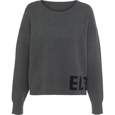 Elbsand Strickpullover Damen Anthrazit Gr.36/38 Elbsand Strickpullover Damen Anthrazit Gr.36/38