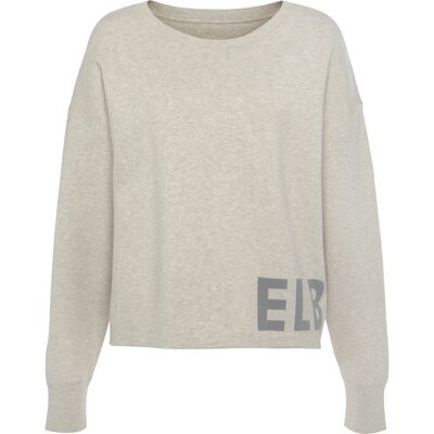 Elbsand Strickpullover Damen Hellgrau Gr.48/50 Elbsand Strickpullover Damen Hellgrau Gr.48/50