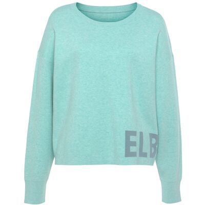 Elbsand Strickpullover Damen Türkis Gr.40/42 Elbsand Strickpullover Damen Türkis Gr.40/42