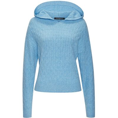French Connection Kapuzenpullover Damen Blau Gr.32/34 French Connection Kapuzenpullover Damen Blau Gr.32/34