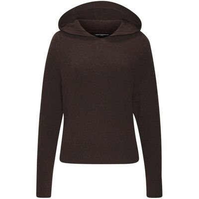 French Connection Kapuzenpullover Damen Braun Gr.44/46 French Connection Kapuzenpullover Damen Braun Gr.44/46