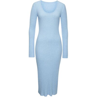 French Connection Strickkleid Damen Blau-Meliert Gr.44/46 French Connection Strickkleid Damen Blau-Meliert Gr.44/46