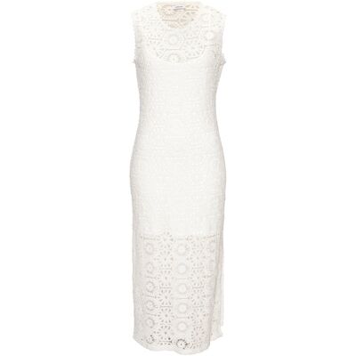 French Connection Strickkleid Damen Creme Gr.36 French Connection Strickkleid Damen Creme Gr.36