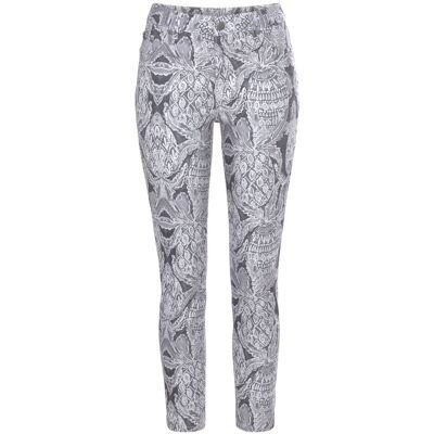 Lascana 7/8-Jeggings Damen Offwhite-Anthrazit Bedruckt Gr.38 Lascana 7/8-Jeggings Damen Offwhite-Anthrazit Bedruckt Gr.38