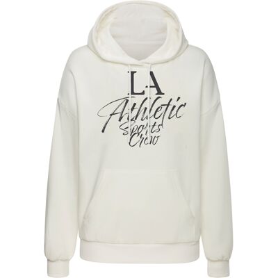 Lascana Active Kapuzenpullover Damen Weiß Gr.Xl (48/50) Lascana Active Kapuzenpullover Damen Weiß Gr.Xl (48/50)
