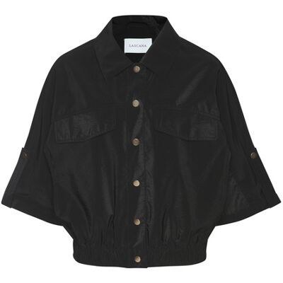 Lascana Blouson Damen Schwarz Gr.44/46 Lascana Blouson Damen Schwarz Gr.44/46