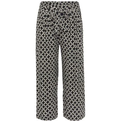 Lascana Culotte Damen Schwarz-Sand-Bedruckt Gr.36 Lascana Culotte Damen Schwarz-Sand-Bedruckt Gr.36