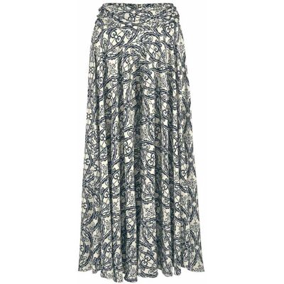 Lascana Hosenrock Damen Marine-Creme Gr.36 Lascana Hosenrock Damen Marine-Creme Gr.36