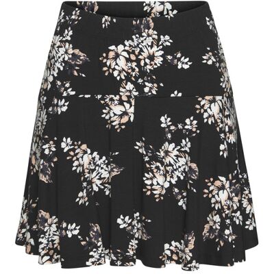 Lascana Hosenrock Damen Schwarz-Creme-Bedruckt Gr.34 Lascana Hosenrock Damen Schwarz-Creme-Bedruckt Gr.34