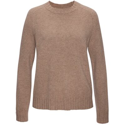 Lascana Kaschmirpullover Damen Sand Meliert Gr.44/46 Lascana Kaschmirpullover Damen Sand Meliert Gr.44/46