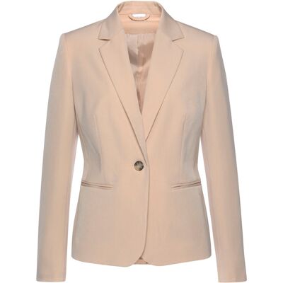 Lascana Kurzblazer Damen Camelfarben Gr.46 Lascana Kurzblazer Damen Camelfarben Gr.46