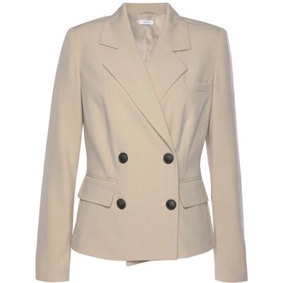 Lascana Kurzblazer Damen Sand Gr.40 Lascana Kurzblazer Damen Sand Gr.40
