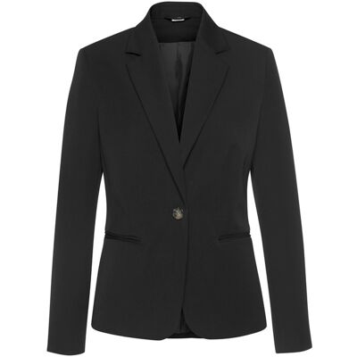 Lascana Kurzblazer Damen Schwarz Gr.34 Lascana Kurzblazer Damen Schwarz Gr.34