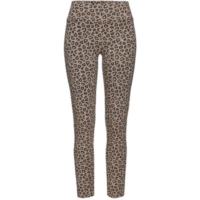 Lascana Leggings Damen Taupe-Leo Gr.48/50 Lascana Leggings Damen Taupe-Leo Gr.48/50