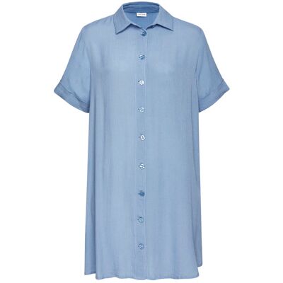 Lascana Longbluse Damen Hellblau Gr.40 Lascana Longbluse Damen Hellblau Gr.40