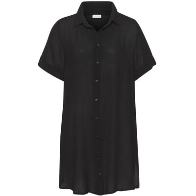 Lascana Longbluse Damen Schwarz Gr.40 Lascana Longbluse Damen Schwarz Gr.40