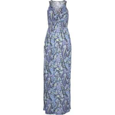 Lascana Maxikleid Damen Blau-Bedruckt Gr.36 Lascana Maxikleid Damen Blau-Bedruckt Gr.36