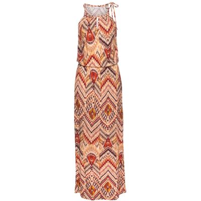 Lascana Maxikleid Damen Braun-Bedruckt Gr.34 Lascana Maxikleid Damen Braun-Bedruckt Gr.34
