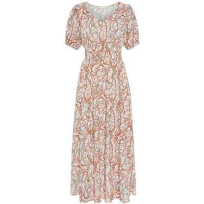 Lascana Maxikleid Damen Bunt Bedruckt Gr.46 Lascana Maxikleid Damen Bunt Bedruckt Gr.46