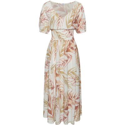 Lascana Maxikleid Damen Sand-Orange Bedruckt Gr.36 Lascana Maxikleid Damen Sand-Orange Bedruckt Gr.36