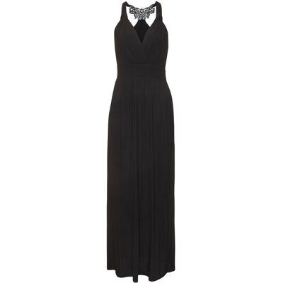 Lascana Maxikleid Damen Schwarz Gr.46 Lascana Maxikleid Damen Schwarz Gr.46