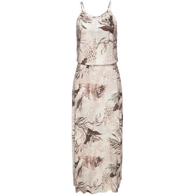 Lascana Maxikleid Damen Taupe-Sand Bedruckt Gr.36 Lascana Maxikleid Damen Taupe-Sand Bedruckt Gr.36