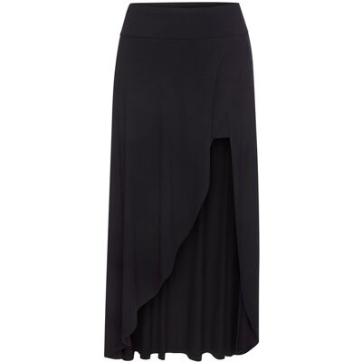 Lascana Maxirock Damen Schwarz Gr.44 Lascana Maxirock Damen Schwarz Gr.44
