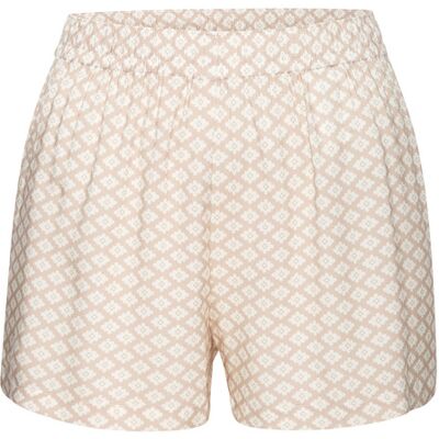 LASCANA Damen Short - Schlafshorts - Allover Muster - Kurze Länge - Schlaf Shorts LASCANA Damen Short - Schlafshorts - Allover Muster - Kurze Länge - Schlaf Shorts