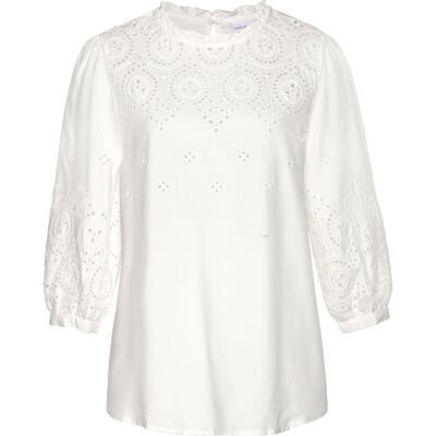 Lascana Schlupfbluse Damen Creme Gr.34 Lascana Schlupfbluse Damen Creme Gr.34