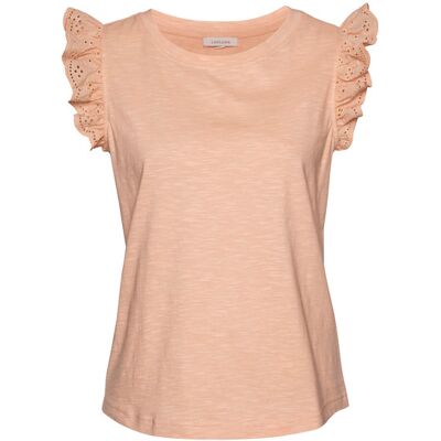Lascana Shirttop Damen Peach Gr.32/34 Lascana Shirttop Damen Peach Gr.32/34