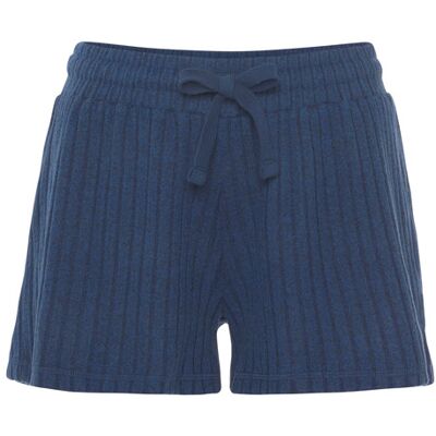 Lascana Shorts Damen Blau-Meliert Gr.44/46 Lascana Shorts Damen Blau-Meliert Gr.44/46
