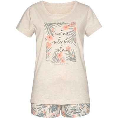 Lascana Damen Shorty Sand-Bedruckt Gr.36/38 Lascana Damen Shorty Sand-Bedruckt Gr.36/38