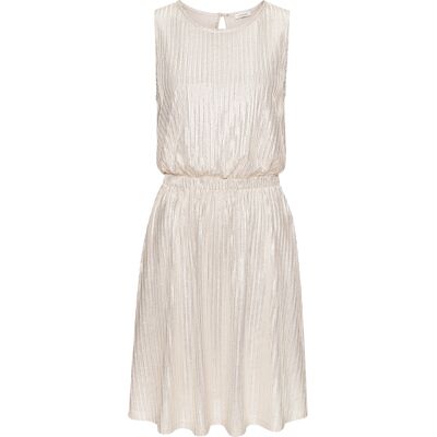 Lascana Sommerkleid Damen Beige-Goldfarben Gr.44 Lascana Sommerkleid Damen Beige-Goldfarben Gr.44
