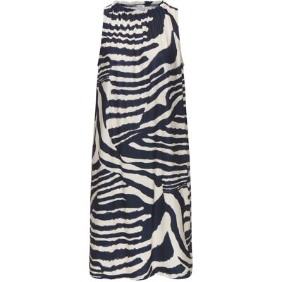 Lascana Sommerkleid Damen Creme-Graublau Bedruckt Gr.34 Lascana Sommerkleid Damen Creme-Graublau Bedruckt Gr.34