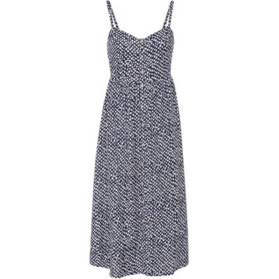 Lascana Sommerkleid Damen Marine-Creme Bedruckt Gr.36 Lascana Sommerkleid Damen Marine-Creme Bedruckt Gr.36
