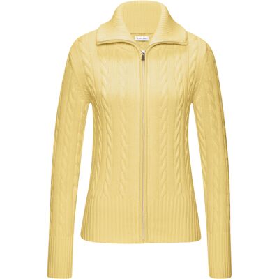 Lascana Strickjacke Damen Hellgelb Gr.40/42 Lascana Strickjacke Damen Hellgelb Gr.40/42