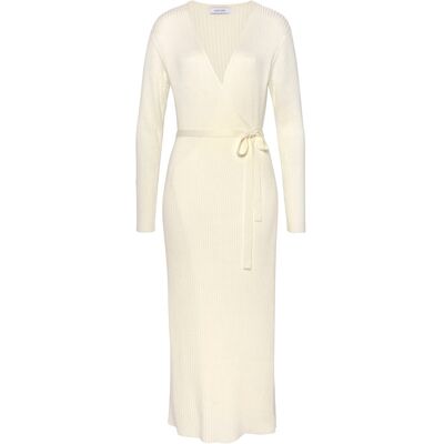 Lascana Strickkleid Damen Cream Gr.44/46 Lascana Strickkleid Damen Cream Gr.44/46