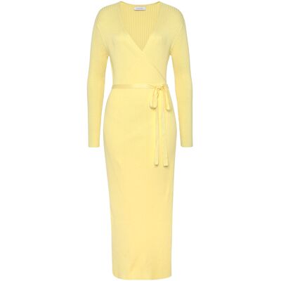 Lascana Strickkleid Damen Gelb Gr.32/34 Lascana Strickkleid Damen Gelb Gr.32/34
