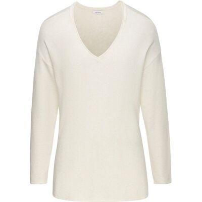 Lascana Strickpullover Damen Creme Gr.36/38 Lascana Strickpullover Damen Creme Gr.36/38